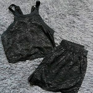 Lace two piece set